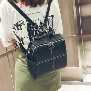 Line Print Backpack