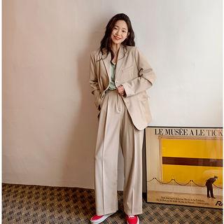 Formal Wide-leg Dress Pants