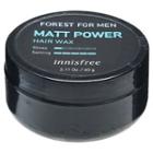 Innisfree - Forest For Men Hair Wax - 3 Types Matt Power