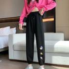 Space Print Harem Sweatpants