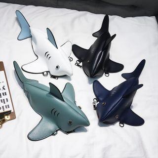 Shark Themed Zip Pouch