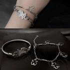 Alloy Bear Layered Bracelet 0459a - Set Of 2 - One Size