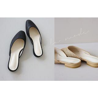Textured Slide Sandals