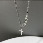 925 Sterling Silver Chain Necklace Xl0461 - Silver - One Size
