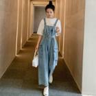 Wide Leg Cargo Jumper Jeans