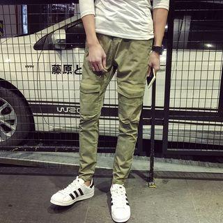 Cargo Pocket Tapered Pants