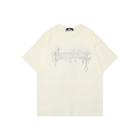 Letter Cross Embroidered T-shirt
