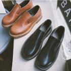 Leather Platform Shoes