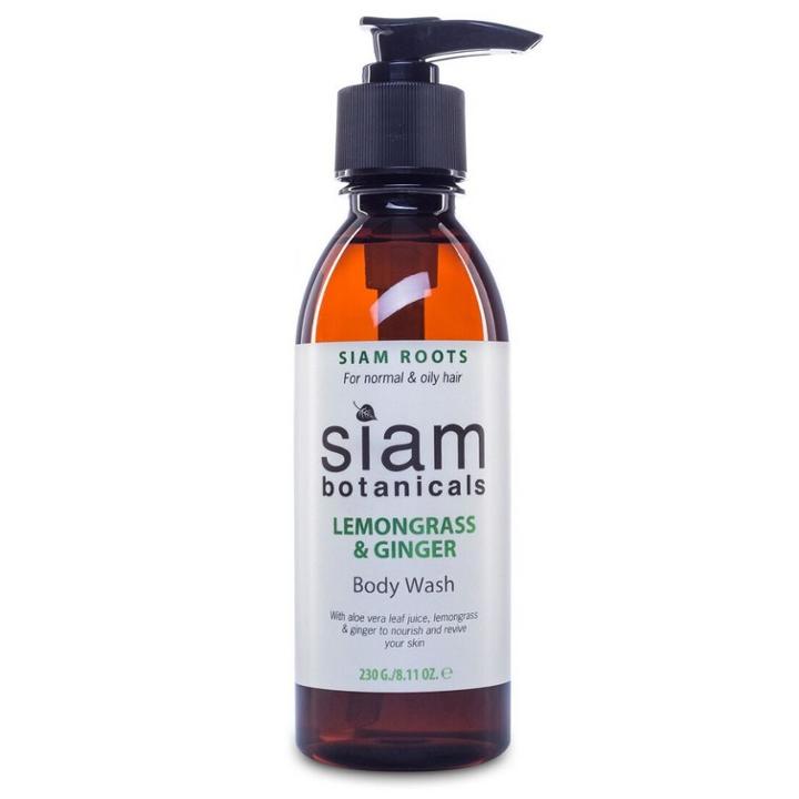 Siam Botanicals - Lemongrass And Ginger Body Wash 230g
