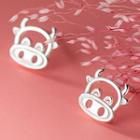 Ox Sterling Silver Earring S925 Sterling Silver - 1 Pr - Silver - One Size