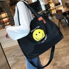 Smiley Face Nylon Tote Bag