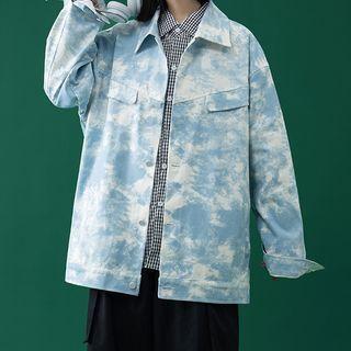 Tie-dye Print Jacket