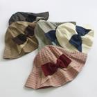 Bow Accent Bucket Hat