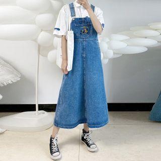 Denim Dungaree Dress / Dungaree Pants