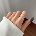 Layered Ring Silver - #15