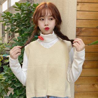 Long-sleeve Carrot Detail T-shirt