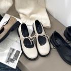 Round-toe Flat Strap Mary Jane Shoes