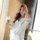 V-neck Long-sleeve Shirt