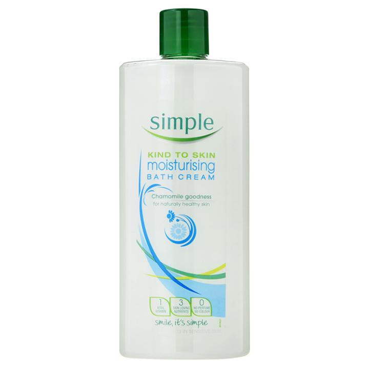 Simple - Kind To Skin Moisturising Bath Cream 400ml