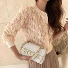Rosette Laced Cardigan