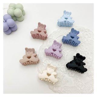 Frosted Bear Hair Clip