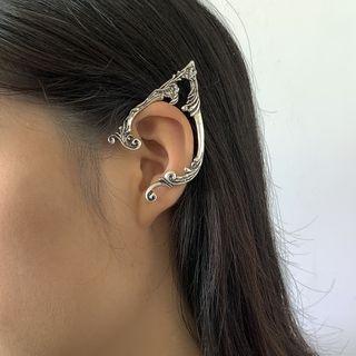 Embossed Elf Alloy Cuff Earring