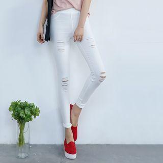 Cut Out Jeggings