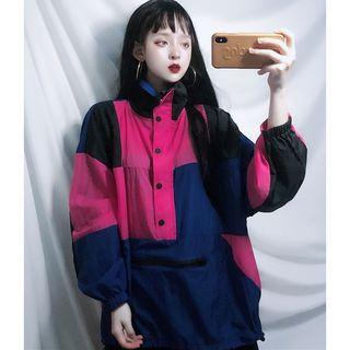 Color Panel Windbreaker