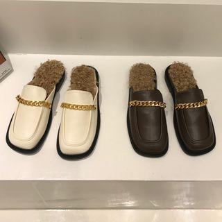 Fleece Lined Mules