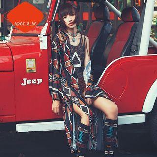 Print Mesh Light Jacket