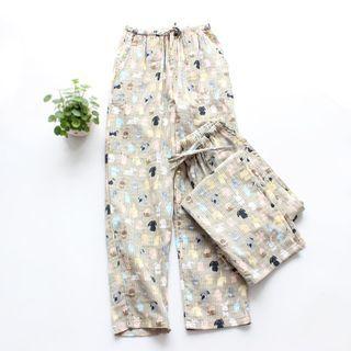 Rabbit Print Lounge Pants