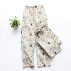 Rabbit Print Lounge Pants