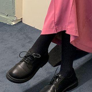 Round-toe Derby Oxfords