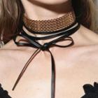 Tie-neck Choker