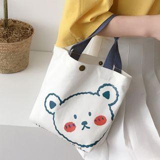 Mini Cartoon Print Tote Bag