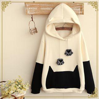 Cat Paw Hooded Pullover