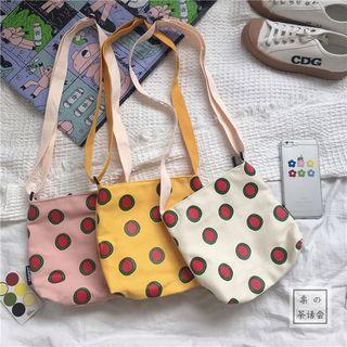 Watermelon Canvas Crossbody Bag