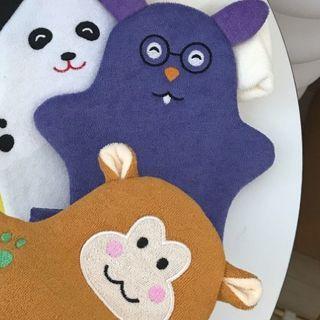 Animal Bath Scrub Mitt (various Designs) / Set