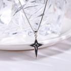 Star Necklace Only Star Pendant (excluding Chain) - Silver - One Size