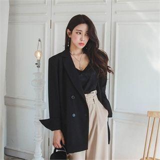 Loose-fit Double-breasted Jacket