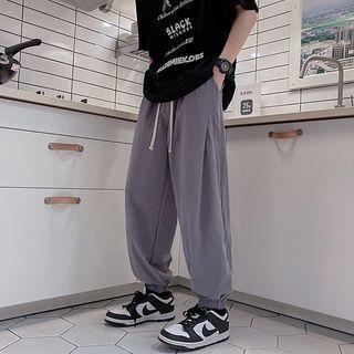 Cotton Linen Jogger Pants