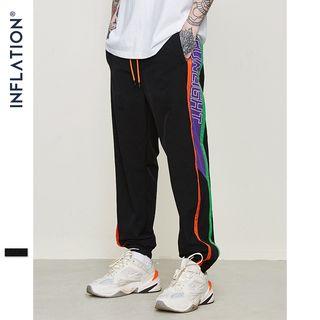 Colorblock Loose-fit Jogger Pants