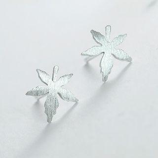 Maple Stud Earring
