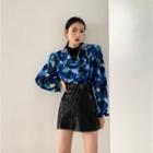 Tie-dyed Blazer Blue - One Size