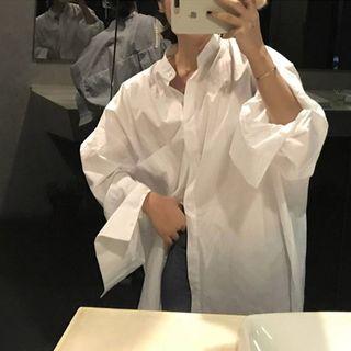 Dip Back Oversized Shirt