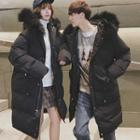 Couple Matching Hooded Zip Parka