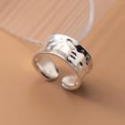 Wide Open Ring 1 Pc - Silver - One Size