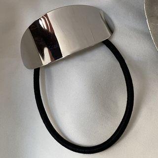 Metal Hair Tie F03 - Silver - One Size