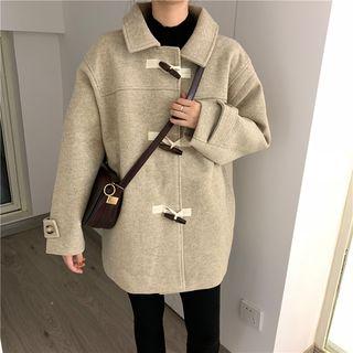 Woolen Toggle Coat