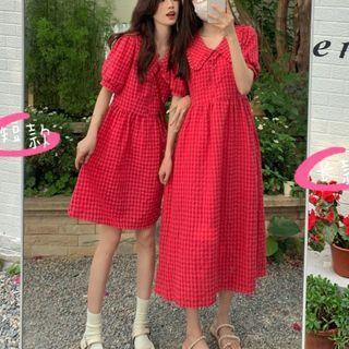 Gingham A-line Dress (various Designs)